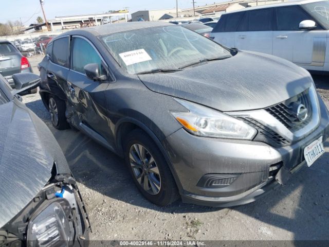 nissan murano 2016 5n1az2mg6gn131598