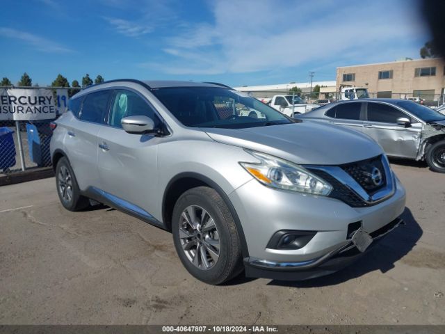 nissan murano 2016 5n1az2mg6gn132315