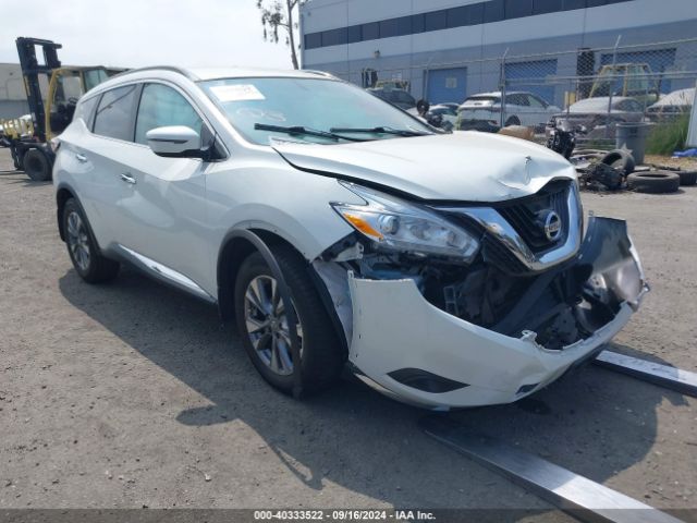 nissan murano 2016 5n1az2mg6gn145081