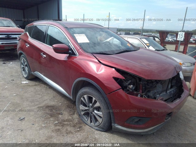 nissan murano 2017 5n1az2mg6hn104290