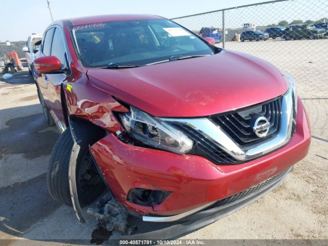 nissan murano 2017 5n1az2mg6hn199823