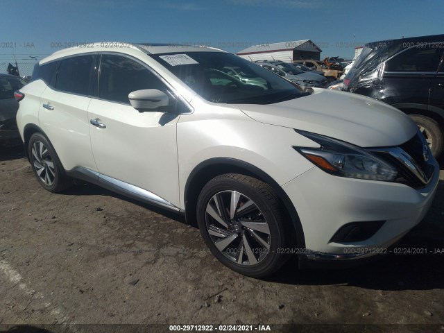 nissan murano 2018 5n1az2mg6jn102321