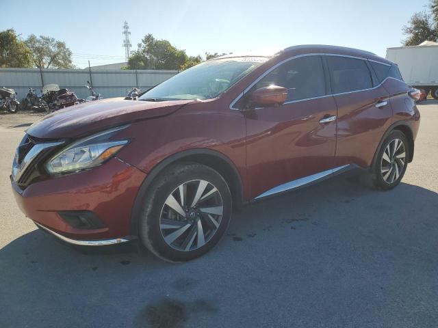 nissan murano s 2018 5n1az2mg6jn187502