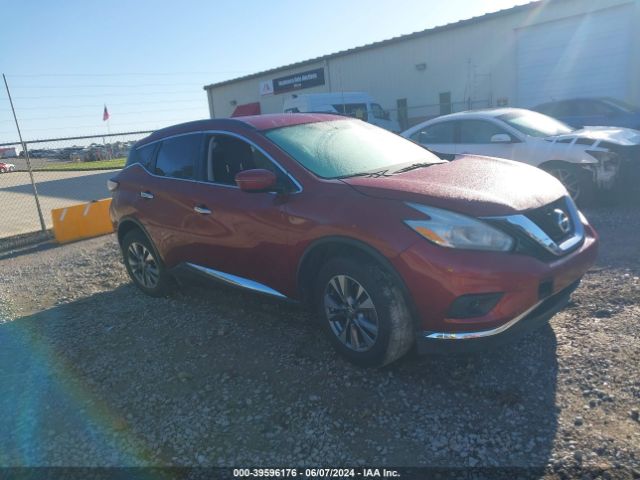 nissan murano 2016 5n1az2mg7gn100361