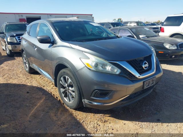 nissan murano 2016 5n1az2mg7gn161421