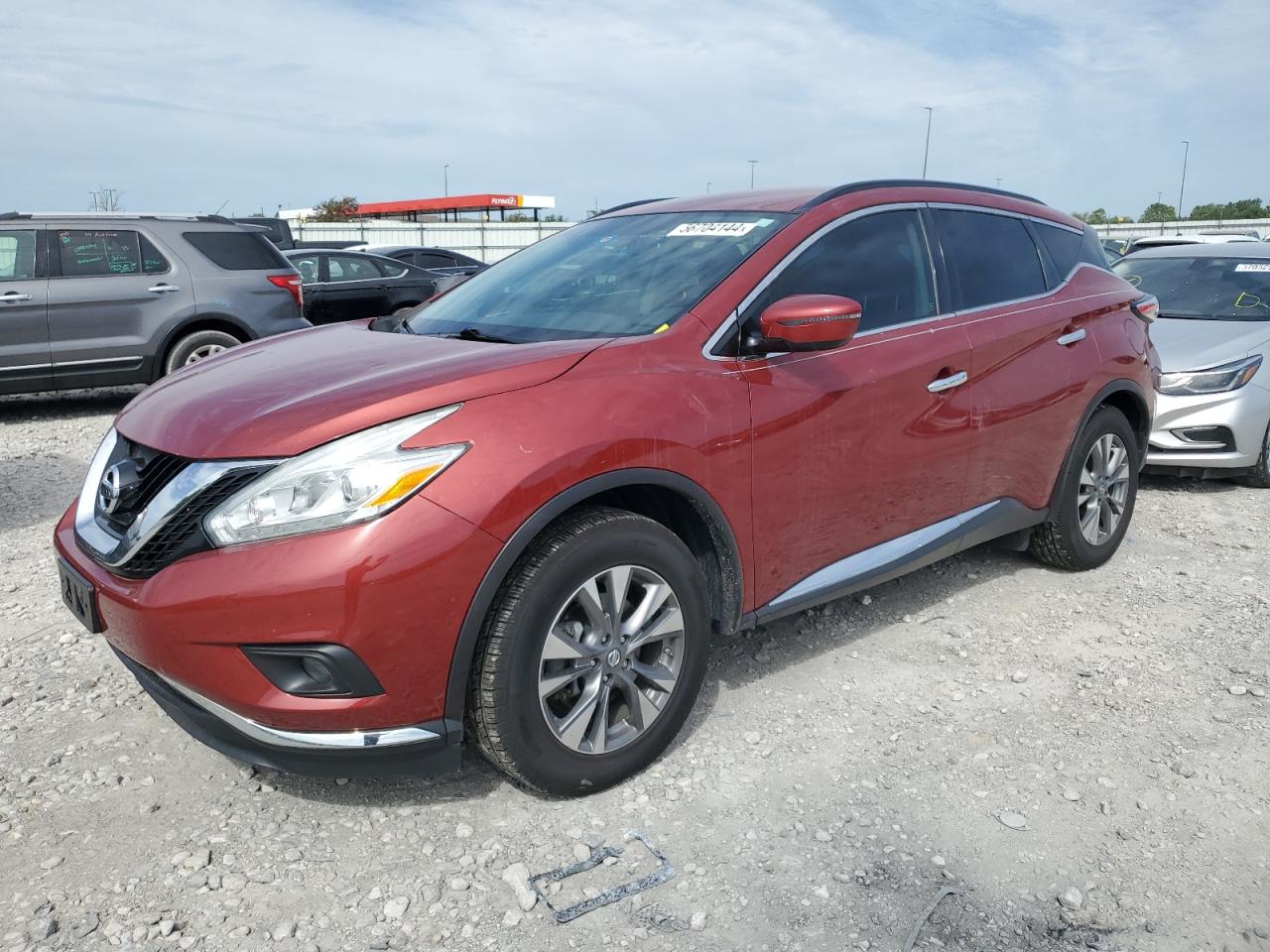 nissan murano 2017 5n1az2mg7hn123950