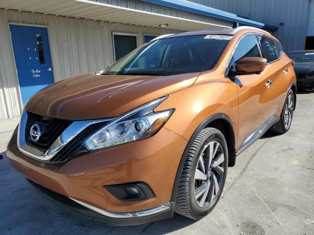 nissan murano s 2017 5n1az2mg7hn157371