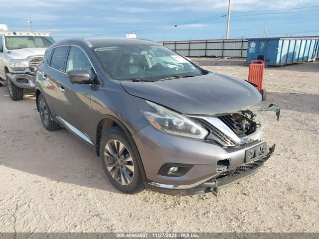 nissan murano 2018 5n1az2mg7jn105874