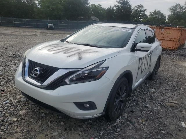 nissan murano s 2018 5n1az2mg7jn128068