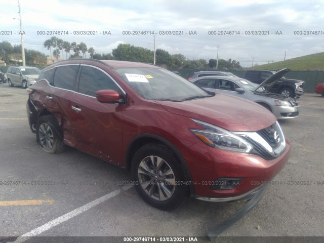 nissan murano 2018 5n1az2mg7jn136333