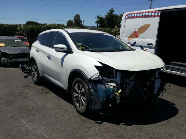 nissan murano s 2018 5n1az2mg7jn158882