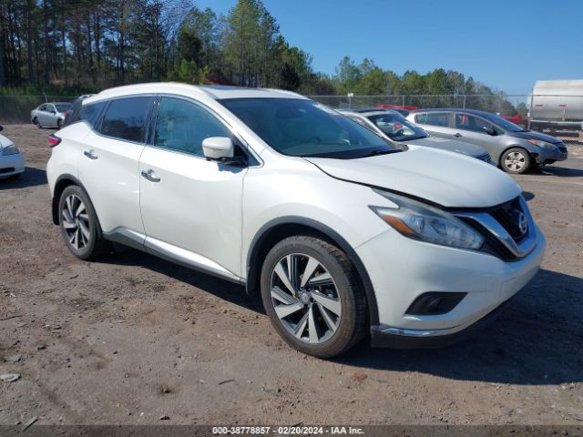 nissan murano 2015 5n1az2mg8fn234844