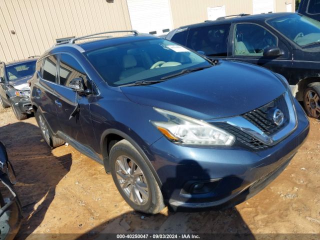 nissan murano 2015 5n1az2mg8fn249828