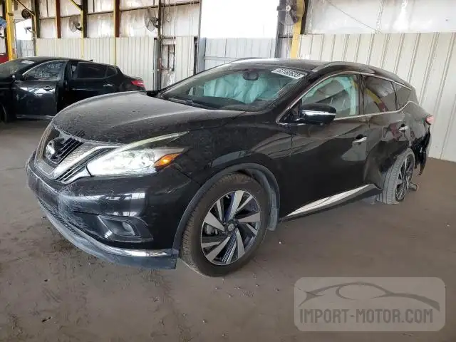 nissan murano 2015 5n1az2mg8fn256679