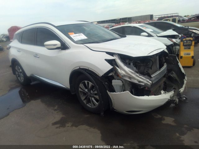 nissan murano 2016 5n1az2mg8gn130582