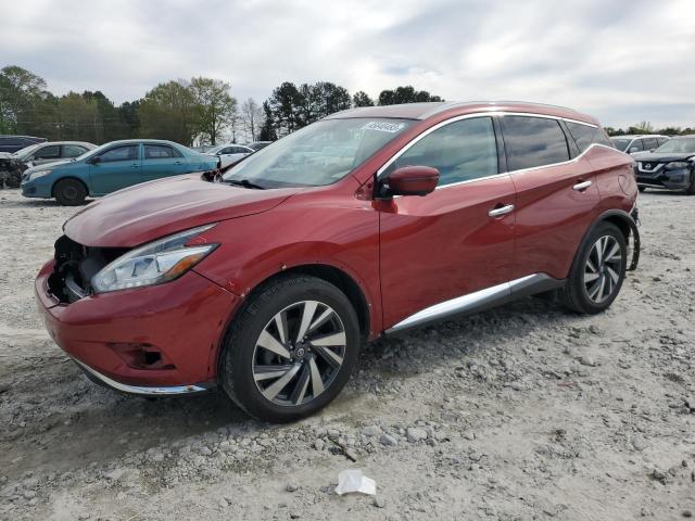 nissan murano s 2017 5n1az2mg8hn170856