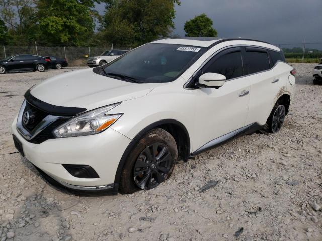 nissan murano s 2017 5n1az2mg8hn179699