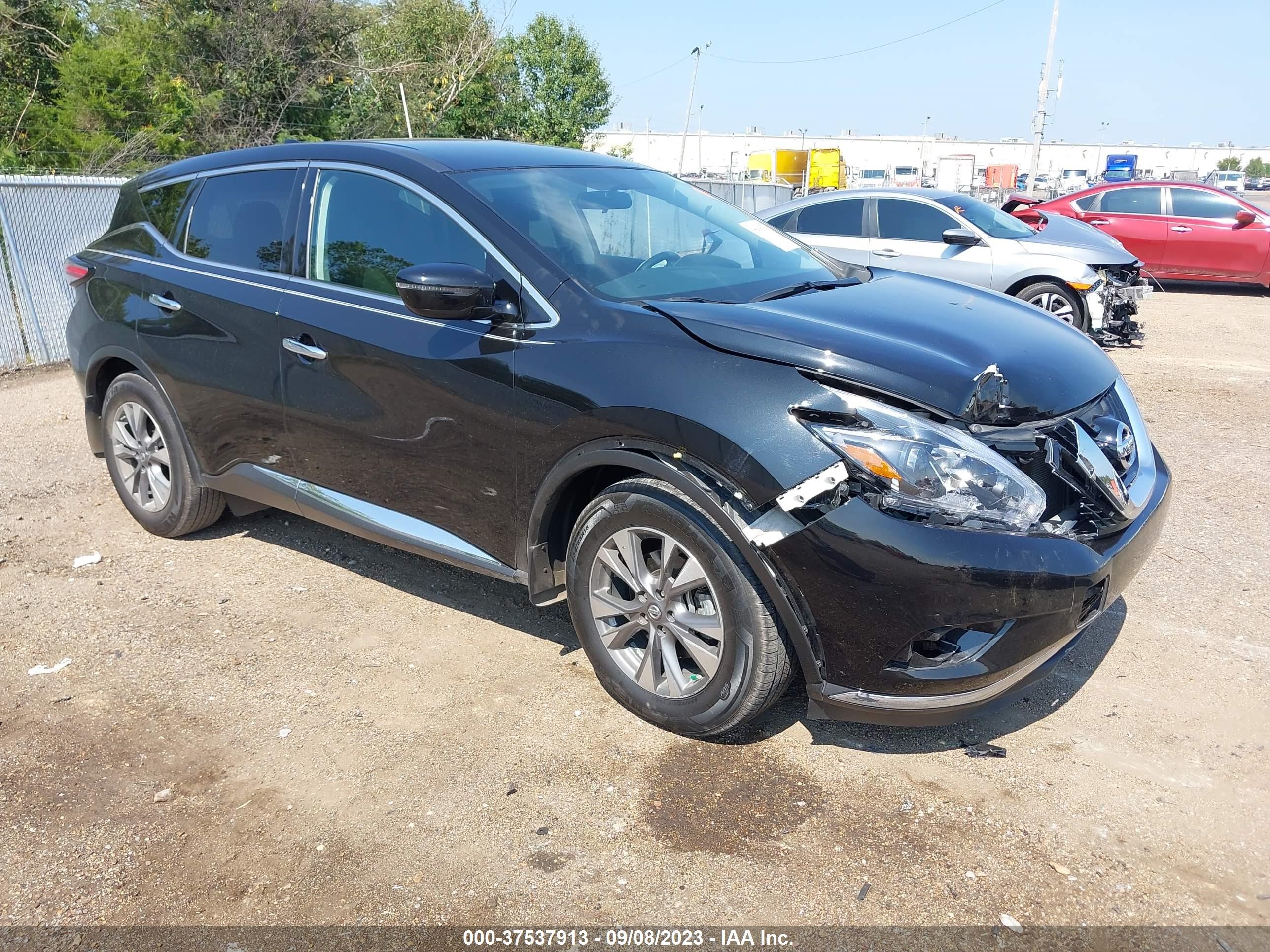 nissan murano 2018 5n1az2mg8jn138088