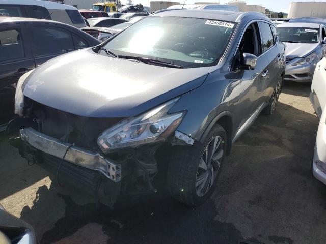 nissan murano 2018 5n1az2mg8jn161273