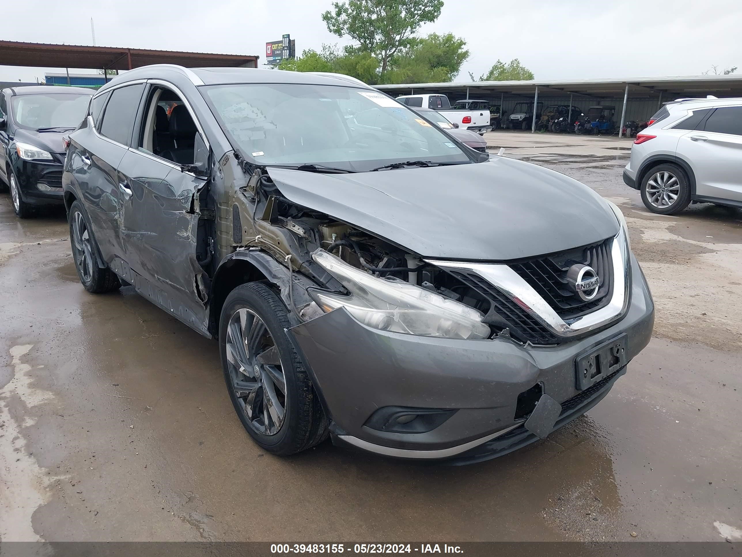 nissan murano 2015 5n1az2mg9fn247182