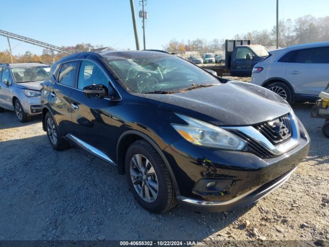 nissan murano 2016 5n1az2mg9gn166345