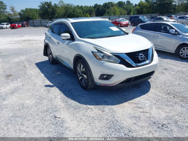 nissan murano 2016 5n1az2mg9gn170170