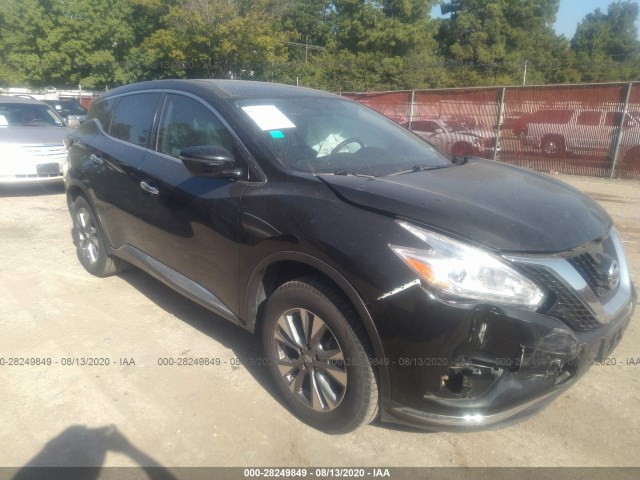 nissan murano 2017 5n1az2mg9hn140202