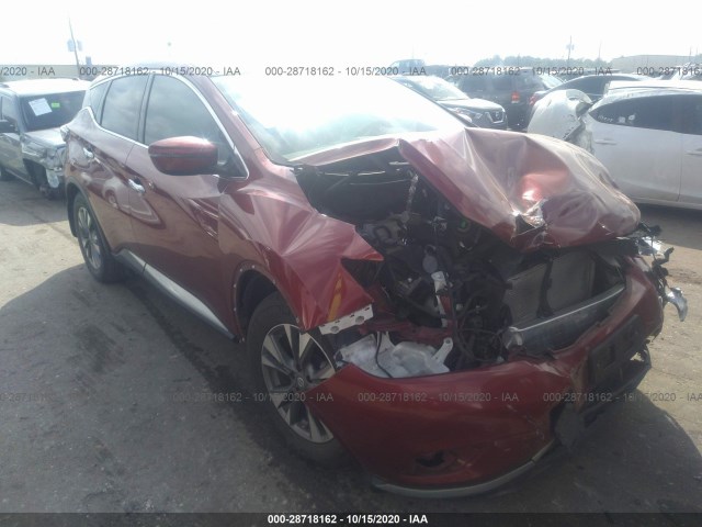 nissan murano 2017 5n1az2mg9hn167304