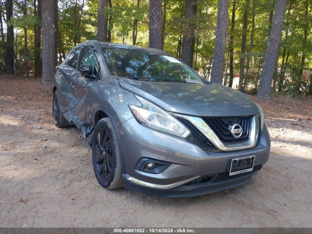 nissan murano 2017 5n1az2mg9hn184409