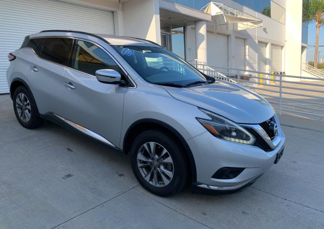 nissan murano s 2018 5n1az2mg9jn101518