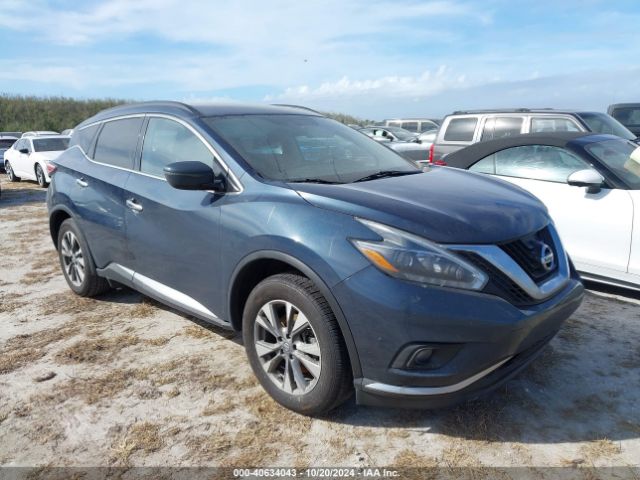 nissan murano 2018 5n1az2mg9jn106296