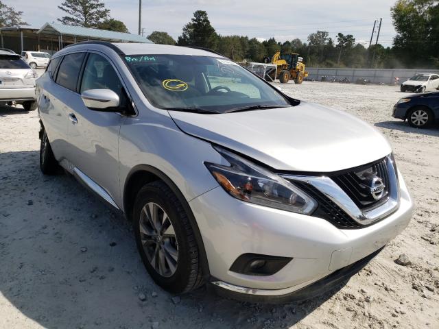 nissan murano s 2018 5n1az2mg9jn122577