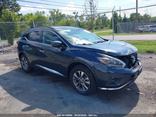 nissan murano 2018 5n1az2mg9jn124409