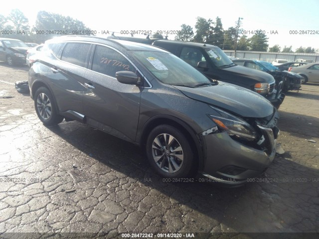 nissan murano 2018 5n1az2mg9jn125902