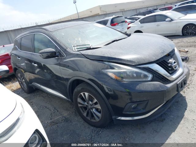 nissan murano 2018 5n1az2mg9jn135765