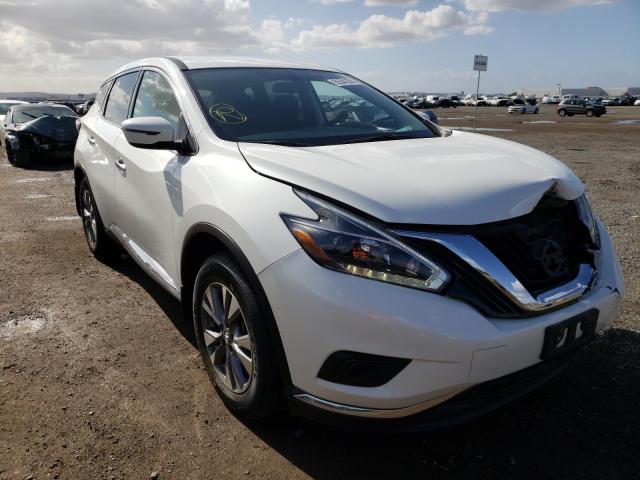 nissan murano s 2018 5n1az2mg9jn164716