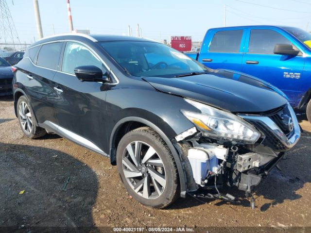 nissan murano 2018 5n1az2mg9jn175165