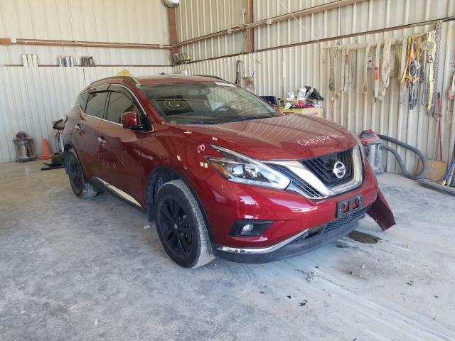 nissan murano s 2018 5n1az2mg9jn203353