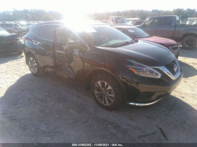 nissan murano 2018 5n1az2mgxjn152090