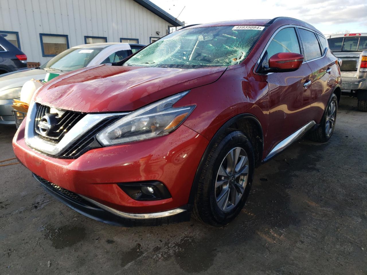 nissan murano 2018 5n1az2mgxjn167155