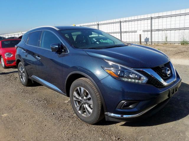 nissan murano s 2018 5n1az2mgxjn184991