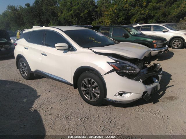 nissan murano 2018 5n1az2mgxjn193982