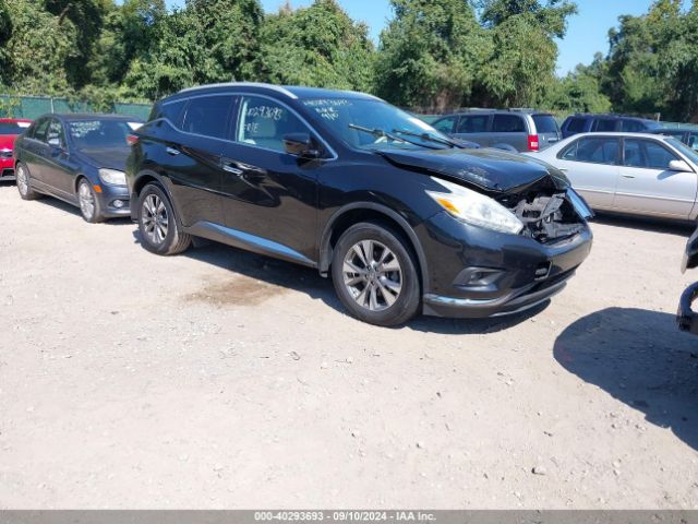 nissan murano 2016 5n1az2mh0gn170132