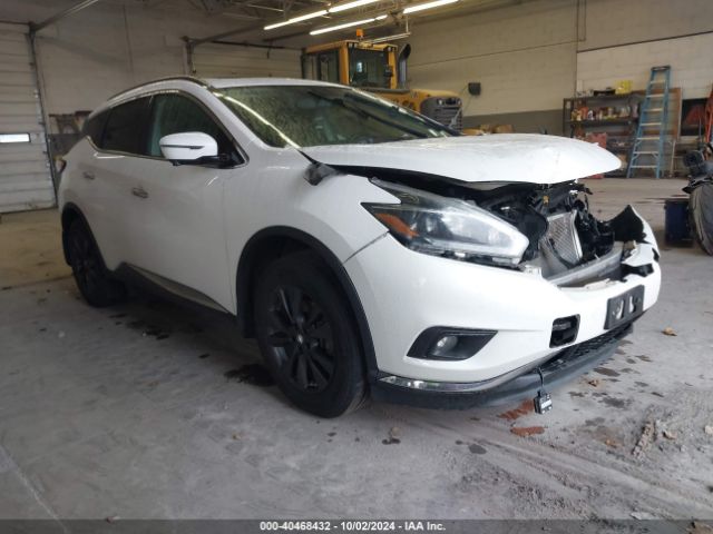 nissan murano 2018 5n1az2mh0jn139468