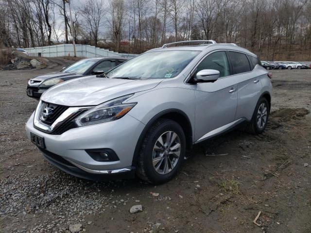 nissan murano s 2018 5n1az2mh1jn151693