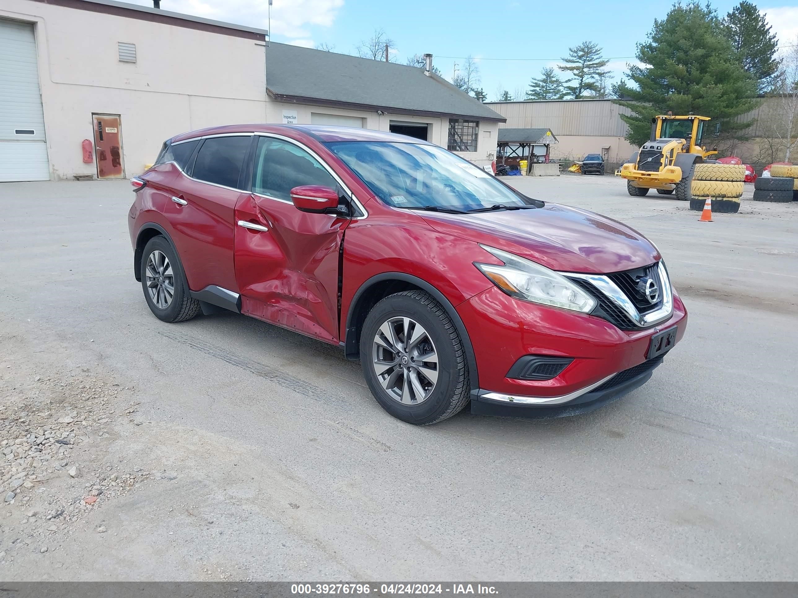 nissan murano 2015 5n1az2mh2fn274099