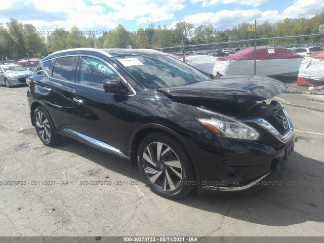 nissan murano 2016 5n1az2mh2gn109008