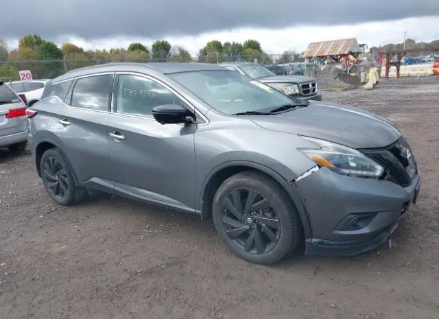 nissan murano 2018 5n1az2mh2jn115723