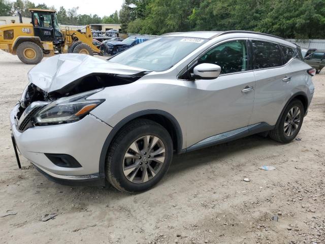 nissan murano s 2018 5n1az2mh2jn116046