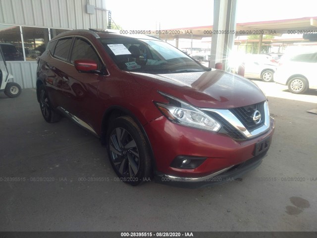 nissan murano 2018 5n1az2mh2jn175386